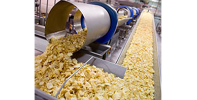 Potato Chip Centralized Feeding