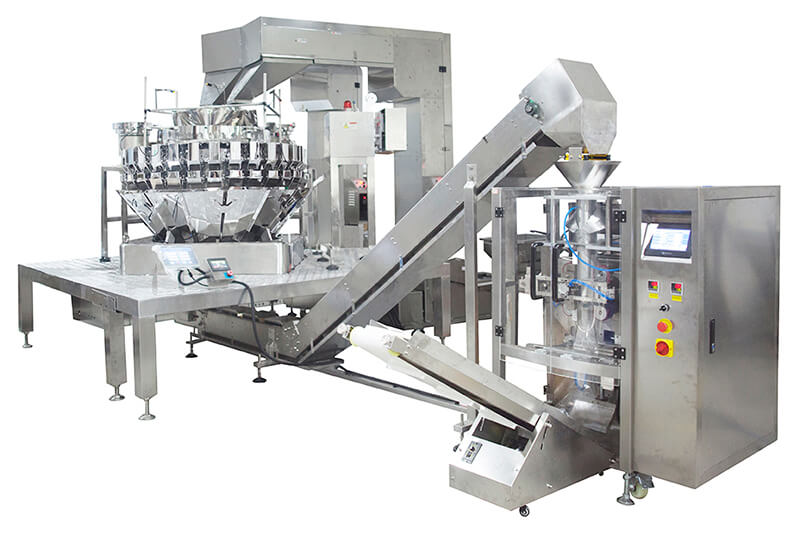 Multi-Granule Mixed VFFS Packaging Machinery With Multihead Weigher